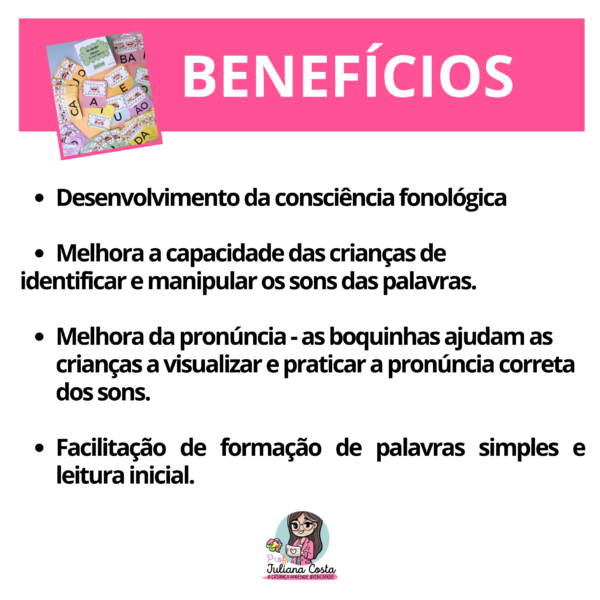 Silabário móvel "sílabas simples"  método fônico - Image 5