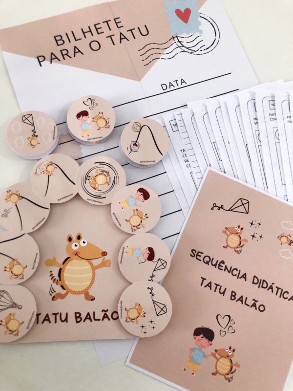 Sequência Didática Tatu Balão "Sons das letras D e T"