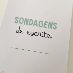 Sondagens de escrita