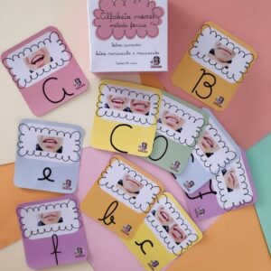 Alfabeto letra cursiva (letras maiúsculas e minúsculas)