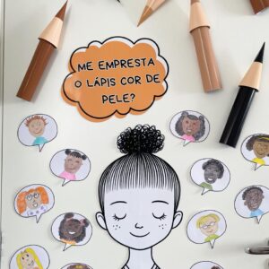 Painel-Me empresta o lápis cor de pele?