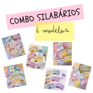 Combo Silabários Método Fônico
