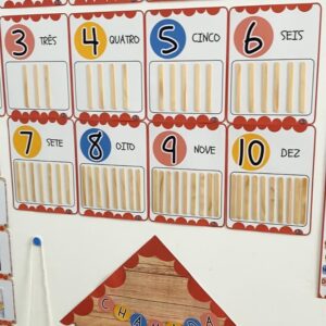 Numeral 1 a 10 Coleção interativo