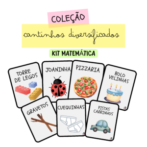 Coleção cantinhos diversificados - KIT MATEMÁTICA (Ed. Infantil)