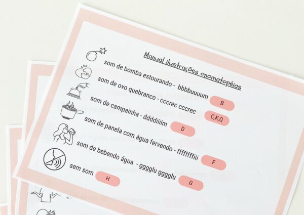 Atividades interativas sílabas simples método fônico e onomatopeias - Imagem 5