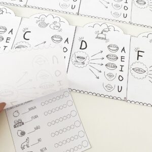 Atividades interativas sílabas simples método fônico e onomatopeias