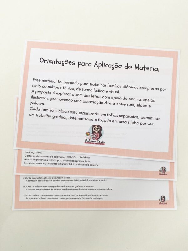 Atividades interativas sílabas complexas método fônico e onomatopeias - Image 6