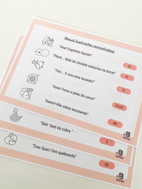 Atividades interativas sílabas complexas método fônico e onomatopeias - Image 7