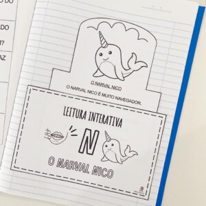 Atividade interativa Leitura e interpretação de texto com método fônico