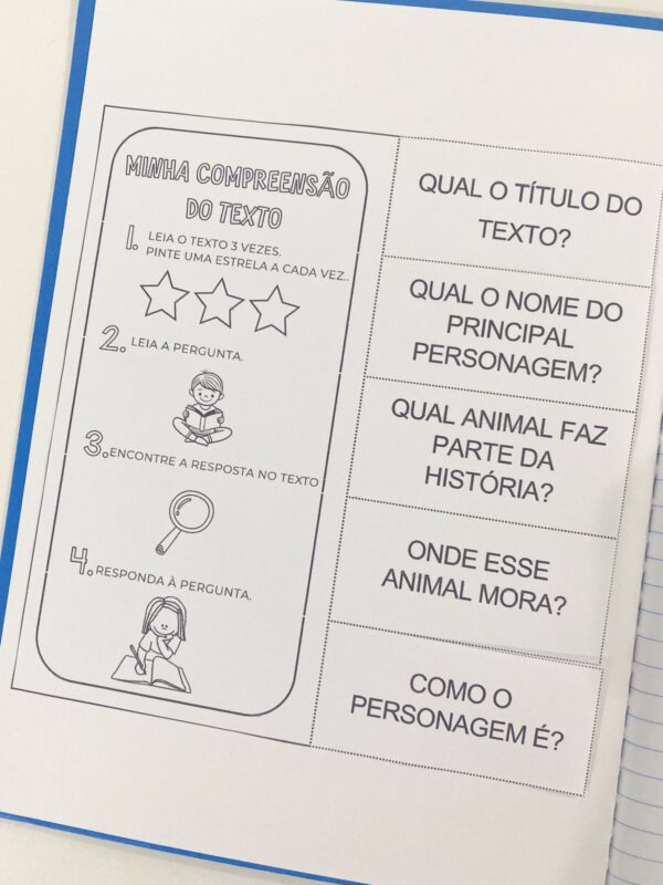 Atividade interativa Leitura e interpretação de texto com método fônico - Image 3