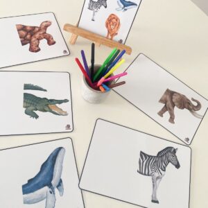 Atividade criativa: Complete os insetos e animais!