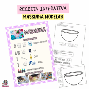 Receita Interativa  MASSINHA MODELAR