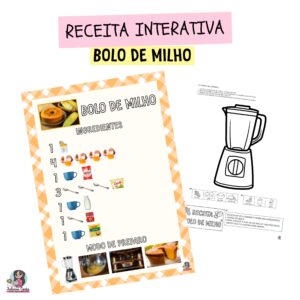 RECEITA INTERATIVA - BOLO DE MILHO (GÊNERO TEXTUAL RECEITA)