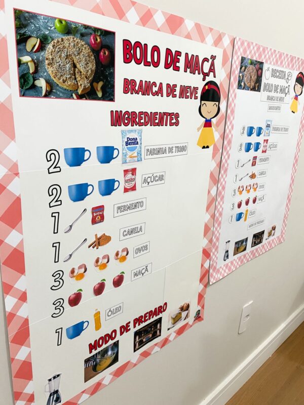 Receita Interativa Bolo de Maçã da Branca de Neve - Imagem 5