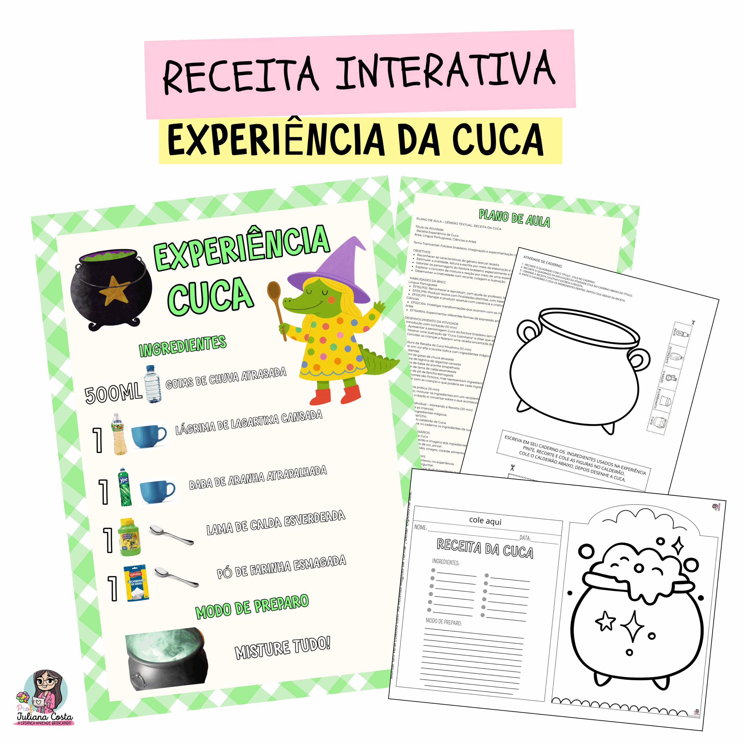Receita Interativa - Experiência da Cuca