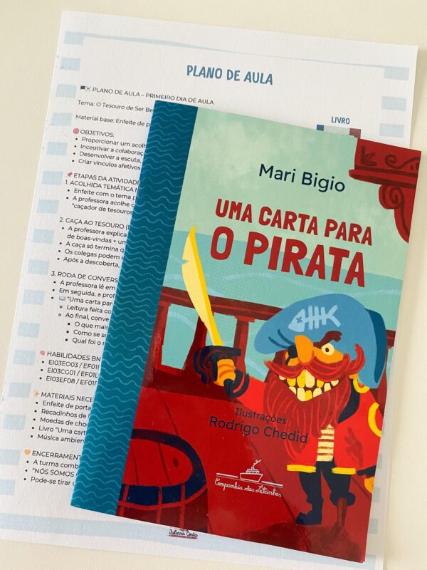 Painel de porta Bem-vindos: tema Pirata + plano de aula - Imagem 3