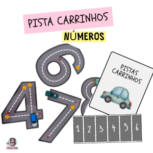 Pista de carrinhos - NÚMEROS