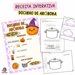 Receita Interativa  Docinho de Abóbora