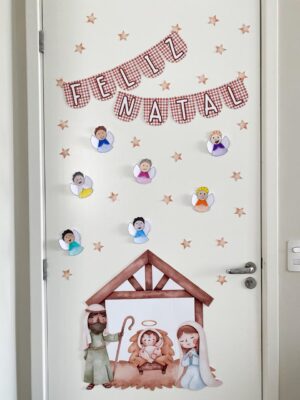 Painel interativo Presépio
