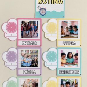 Rotina Editável – Construção Visual do Dia (Coleção 2026)