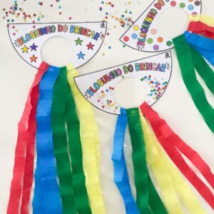 Pipa de mão Bloquinho do Brincar - Carnaval