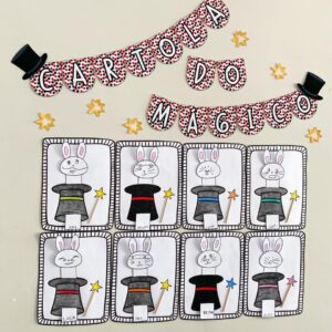 Cartola do mágico - Quadrinho interativo