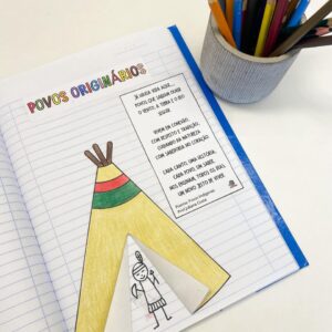 Oca com poema - Povos Originários (Atividade para caderno)
