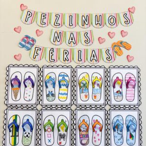 Quadrinho: Pezinhos nas férias