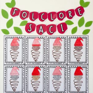 Quadrinho Saci (Folclore)