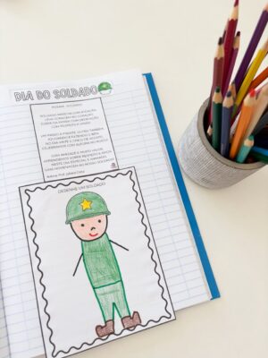 Atividade de caderno Dia do soldado