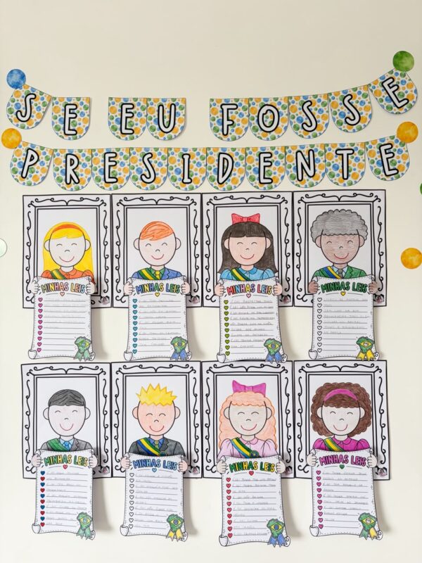 Quadrinho - Se Eu Fosse Presidente — Minhas Leis