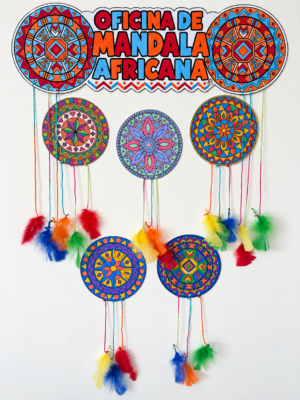 Oficina de Mandalas - inspiradas em grafismo africano