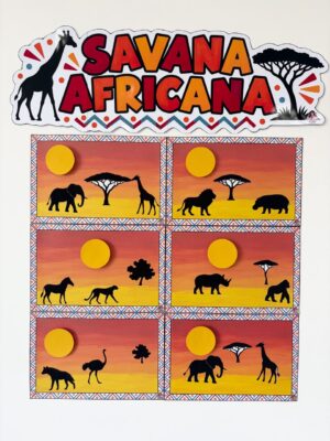Quadrinhos Savana Africana